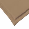 vidaXL Vankúše na sedenie 2 ks Polyester Sivohnedá 47 x 36 x 2 cm