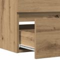 vidaXL Umývadlová skrinka dub artisan 100x38,5x45 cm kompozitné drevo