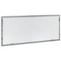vidaXL Kúpeľňové LED zrkadlo sivý dub sonoma 100x8,5x37 cm