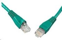 Solarix - patch kabel CAT5E UTP PVC 7 m zelený snag-proof