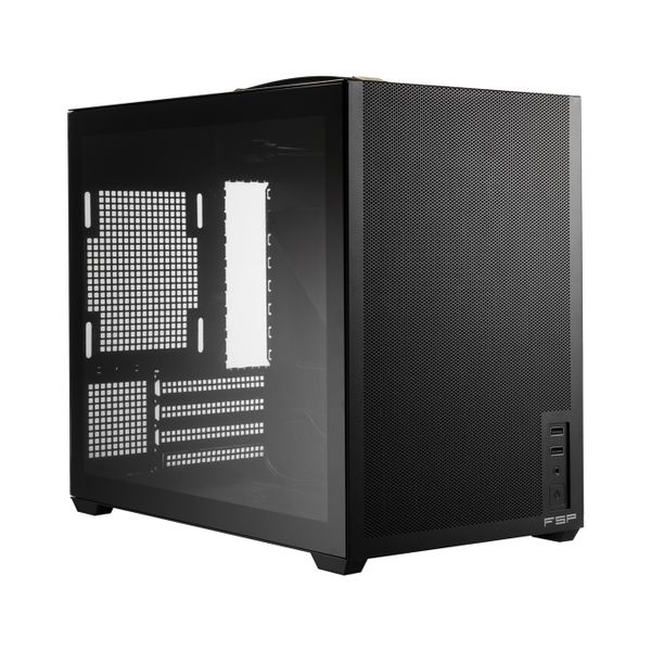 FSP S210-B/Micro ATX/Transpar./Čierna