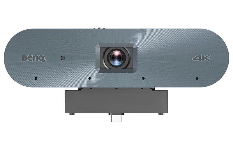 Benq DV01K | AI Smart 4K kamera s certifikací Zoom™ pro PRxx04 a RMxx04 Webkamera, pro BenQ RP04 a RM04, 4K Ultra HD, ctyri mikrofony, AI technologie, certifikace Zoom, USB-C, šedá