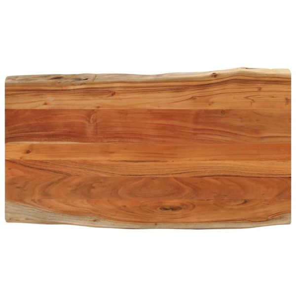 vidaXL Stolová doska živá hrana 100x60x2,5 cm obdĺžnik masívna akácia