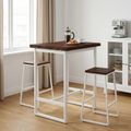 vidaXL Obdĺžnikový stôl 90 x 50 x 3,5 cm Obdĺžnikový Tmavohnedá