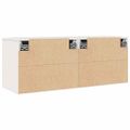 vidaXL Nástenné skrinky 2 ks 45x30x35 cm masívne borovicové drevo
