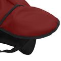 vidaXL Plášť pre kone Bordová a čierna 115 cm Polyester