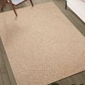 vidaXL Koberec ZIZUR 240x240 cm jutový vzhľad interiér a exteriér