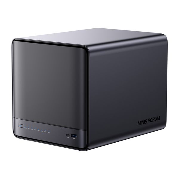 MINI-PC Minis Fórum NAS N5 AMD Ryzen 7 H255, 16GB+128GB úložisko OS