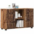 vidaXL Servírovacia skriňa FLORIN 88,5 x 30,5 x 55,5 cm Staré drevo