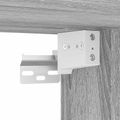 vidaXL Botník sivý dub sonoma 60x35x70 cm spracované drevo