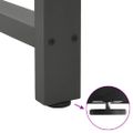 vidaXL Nohy ku konferenčnému stolíku, antracitové, 2 ks, 70 x (42-43) cm, oceľové