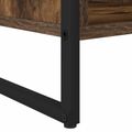 vidaXL Konferenčný stolík Dymová dub 80 x 50 x 40 cm Kompozitné drevo