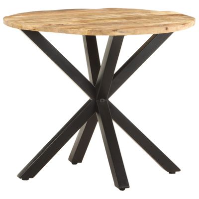 vidaXL Príručný stolík 68x68x56 cm mangovníkový masív