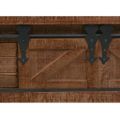 vidaXL Konzolový stolík z jedľového dreva 131x35,5x75 cm hnedý