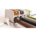 Svorka univerzálna RKA 95 1/4 PE, 232A, 1pól. (4x vstup), AL/CU, zelená, na DIN/na panel