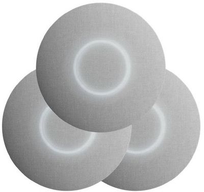 Ubiquiti kryt pre UAP-nanoHD, U6 Lite a U6+, motív tkaniny, 3 kusy