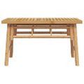 vidaXL lavička Hnedá 80 x 38 x 45 cm Bambus