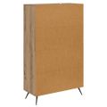 vidaXL Highboard Remeselný dub 69,5 x 31 x 115 cm