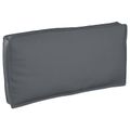 vidaXL Podložka Antracit 120 x 60 x 12 cm Oxfordská látka