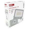 LED reflektor GLARO s pohybovým čidlom, 50 W, biely, IP54, 5000 lm, neutrálna biela