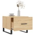 vidaXL Konferenčné stolíky 2 ks dub sonoma 50x50x40cm kompozitné drevo