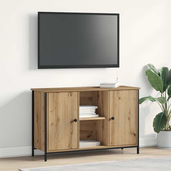 vidaXL Zostava TV skriniek Nástenný Remeselný dub 101 x 35 x 65 cm