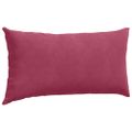 vidaXL Vankúše na pohovku 2 pcs Víno červené 80 x 40 cm