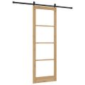 vidaXL Posuvné dvere ORKDAL Prírodná 83 x 232 cm