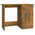 vidaXL Stôl dymový dub 100x50x76 cm spracované drevo