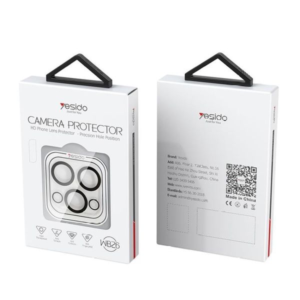 YESIDO LENS PROTECTOR WB26 for iPHONE 16 PLUS (6.7)