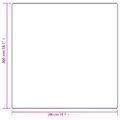 vidaXL Záťažová prikrývka s krytom šedá 200x200 cm 9 kg látka