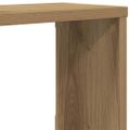 vidaXL Nástenné poličky v tvare kocky 100x15x30 cm kompozitné drevo