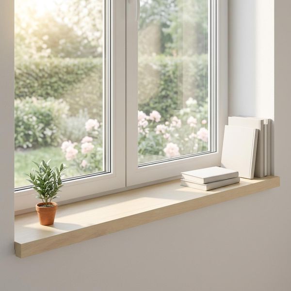 vidaXL Parapety 2 ks Biela 70 x 25 x 2 cm Masívne dubové drevo