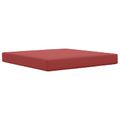 vidaXL Vankúš na vonkajšiu pohovku Polyester vínovo červená 80 x 80 cm