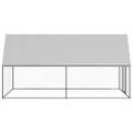 vidaXL Klietka pre sliepky 2x4x2 m pozinkovaná oceľ