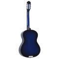 vidaXL 12-dielna klasická gitarová sada pre začiatočníkov modrá 4/4 39"