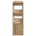 vidaXL Servírovacia skriňa dub artisan 30 x 80 x 90 cm