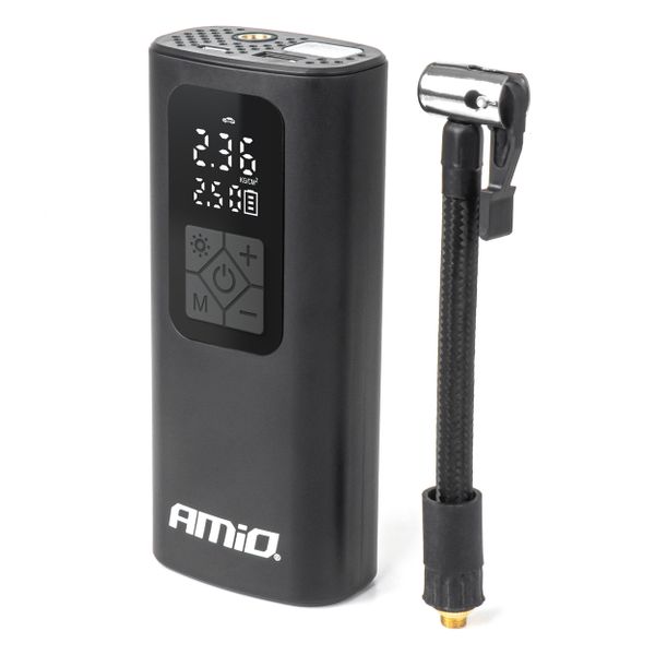 Bezdrôtový vzduchový kompresor LED USB-C 40W AMiO-04377