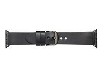 Remienok k hodinkám pre smart hodinky - vesmírna sivá/čierna - pre Apple Watch Hermès Series 9, SE 3, Series 10, Series 11, Series 9, Ultra 2, Ultra 3