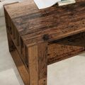 vidaXL Konferenčný stolík Staré drevo 92 x 49,5 x 45 cm