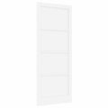 vidaXL Vnútorné dvere 93 x 232 cm Preglejka Biela