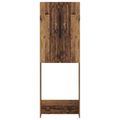 vidaXL Toaletná skriňa EDE Staré drevo 66 x 25,5 x 190 cm