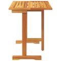 vidaXL Skladací balkónový stôl 90x60x72 cm akáciový masív