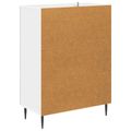 vidaXL Zásuvkový kabinet Biela 66 x 34,5 x 89,5 cm Kompozitné drevo
