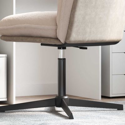 vidaXL Plynový valec kancelárskej stoličky Čierna 355-540 mm Železo
