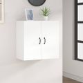 vidaXL Nástenná skrinka, biela 60x31x60 cm, kompozitné drevo