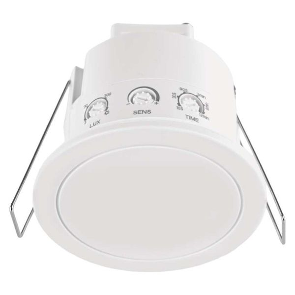 Mikrovlnný senzor prítomnosti IP20 24GHZ 2000W, biela