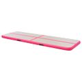 vidaXL Nafukovacia žinenka s pumpou 600x100x10 cm PVC ružová