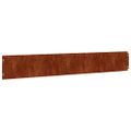 vidaXL Obrubník trávnika 50 pcs 15 x 103 cm Poveternostne odolná oceľ