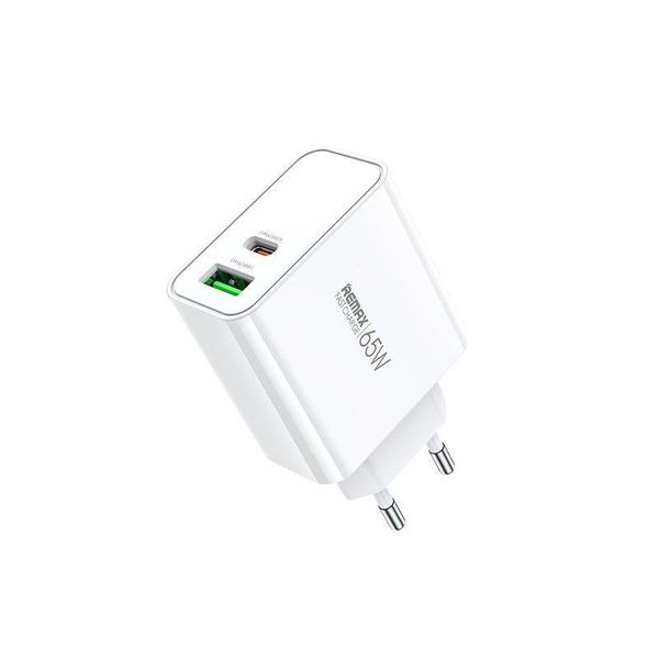 NÁSTENNÁ NABÍJAČKA KIDDY SERIES 65w RP-U125 USB/USB-C BIELA